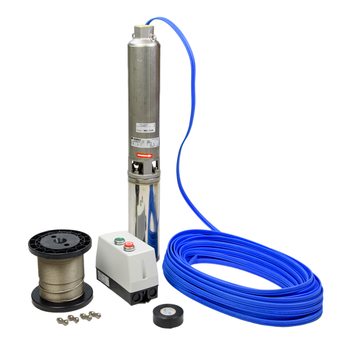 Borrhålspump KIT 2GS15T 140m